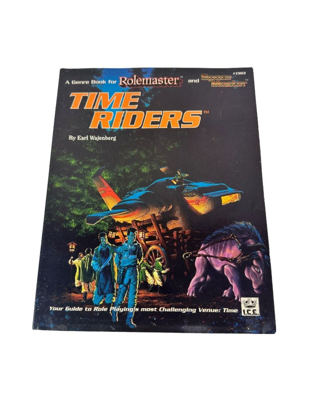 Time Riders Earl Wajenberg Rolemaster Space Master #1303 ICE Inc RPG Book